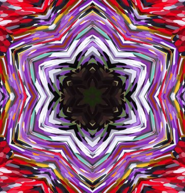 Soyut kaleydoskop arkaplanı. Çoklu renkli kaleydoskop dokusu.