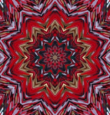 Soyut kaleydoskop arkaplanı. Çoklu renkli kaleydoskop dokusu.