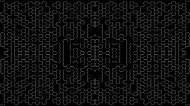 Soyut arkaplan. Monokrom dokusu. Beyaz arkaplanda siyah beyaz çizgiler.