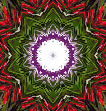 Soyut kaleydoskop arkaplanı. Çoklu renkli kaleydoskop dokusu.