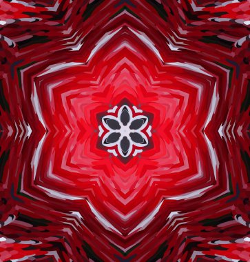 Soyut kaleydoskop arkaplanı. Çoklu renkli kaleydoskop dokusu.