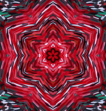 Soyut kaleydoskop arkaplanı. Çoklu renkli kaleydoskop dokusu.