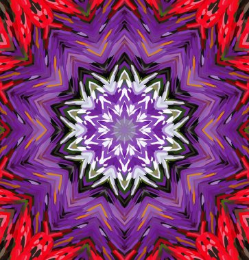 Soyut kaleydoskop arkaplanı. Çoklu renkli kaleydoskop dokusu.