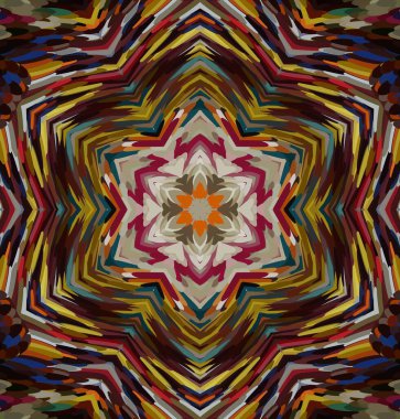 Soyut kaleydoskop arkaplanı. Çoklu renkli kaleydoskop dokusu.