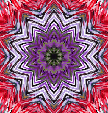 Soyut kaleydoskop arkaplanı. Çoklu renkli kaleydoskop dokusu.