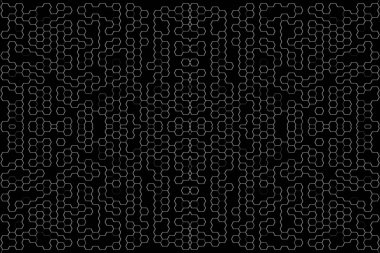 Soyut arkaplan. Monokrom dokusu. Beyaz arkaplanda siyah beyaz çizgiler.