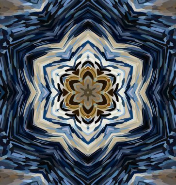 Soyut kaleydoskop arkaplanı. Çoklu renkli kaleydoskop dokusu.