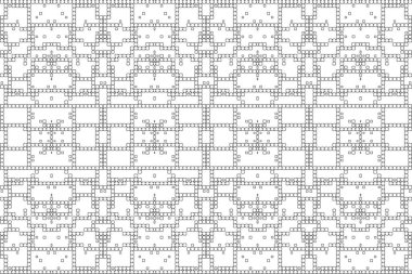 Soyut arkaplan. Monokrom dokusu. Beyaz arkaplanda siyah beyaz çizgiler.