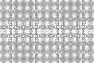Soyut arkaplan. Monokrom dokusu. Beyaz arkaplanda siyah beyaz çizgiler.
