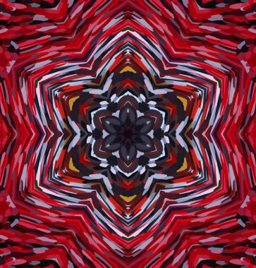 Soyut kaleydoskop arkaplanı. Çoklu renkli kaleydoskop dokusu.