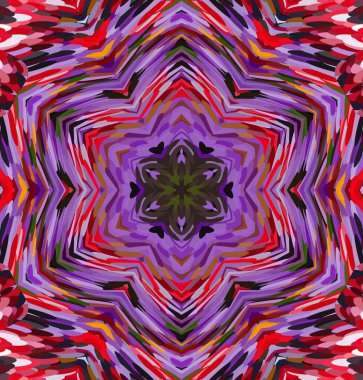 Soyut kaleydoskop arkaplanı. Çoklu renkli kaleydoskop dokusu.