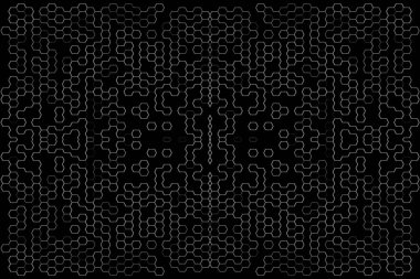 Soyut arkaplan. Monokrom dokusu. Beyaz arkaplanda siyah beyaz çizgiler.