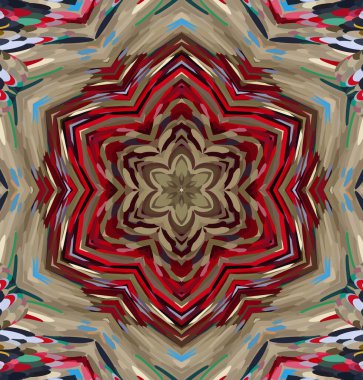 Soyut kaleydoskop arkaplanı. Çoklu renkli kaleydoskop dokusu.