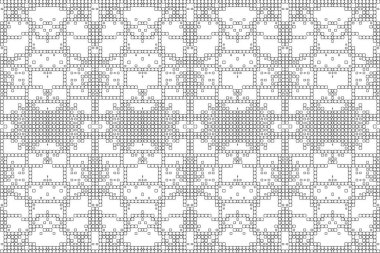 Soyut arkaplan. Monokrom dokusu. Beyaz arkaplanda siyah beyaz çizgiler.