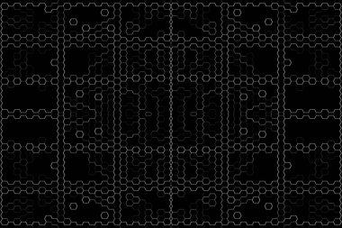 Soyut arkaplan. Monokrom dokusu. Beyaz arkaplanda siyah beyaz çizgiler.