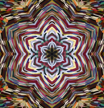 Soyut kaleydoskop arkaplanı. Çoklu renkli kaleydoskop dokusu.