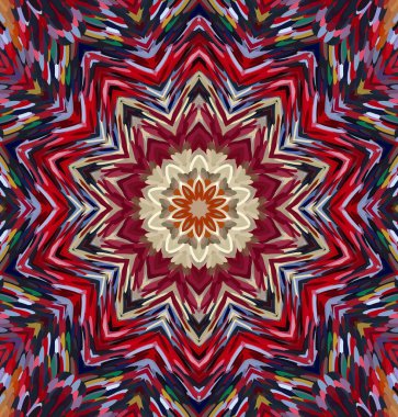 Soyut kaleydoskop arkaplanı. Çoklu renkli kaleydoskop dokusu.