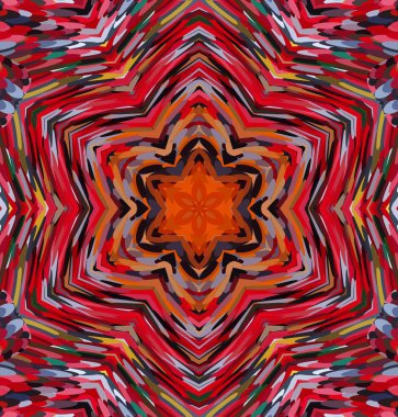 Soyut kaleydoskop arkaplanı. Çoklu renkli kaleydoskop dokusu.