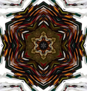 Soyut kaleydoskop arkaplanı. Çoklu renkli kaleydoskop dokusu.