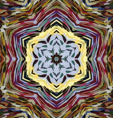 Soyut kaleydoskop arkaplanı. Çoklu renkli kaleydoskop dokusu.