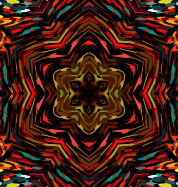 Soyut kaleydoskop arkaplanı. Çoklu renkli kaleydoskop dokusu.