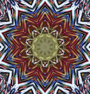 Soyut kaleydoskop arkaplanı. Çoklu renkli kaleydoskop dokusu.