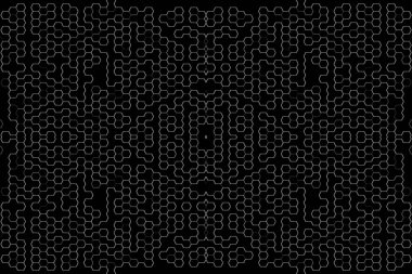 Soyut arkaplan. Monokrom dokusu. Beyaz arkaplanda siyah beyaz çizgiler.