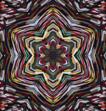 Soyut kaleydoskop arkaplanı. Çoklu renkli kaleydoskop dokusu.