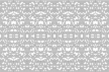 Soyut arkaplan. Monokrom dokusu. Beyaz arkaplanda siyah beyaz çizgiler.