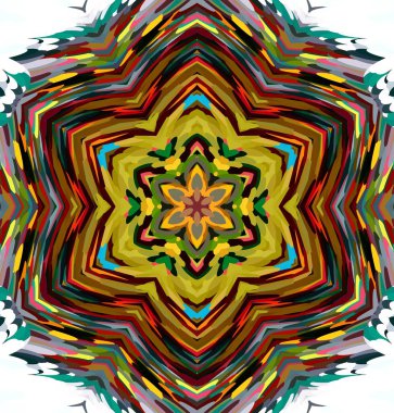 Soyut kaleydoskop arkaplanı. Çoklu renkli kaleydoskop dokusu.