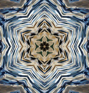 Soyut kaleydoskop arkaplanı. Çoklu renkli kaleydoskop dokusu.