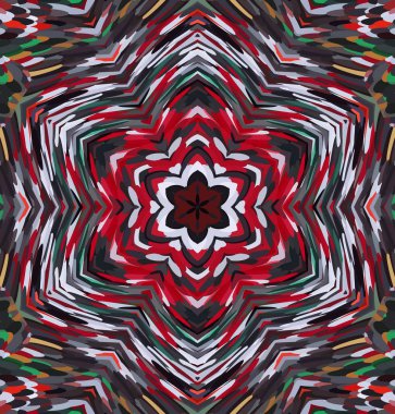 Soyut kaleydoskop arkaplanı. Çoklu renkli kaleydoskop dokusu.