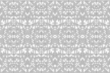 Soyut arkaplan. Monokrom dokusu. Beyaz arkaplanda siyah beyaz çizgiler.