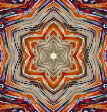 Soyut kaleydoskop arkaplanı. Çoklu renkli kaleydoskop dokusu.