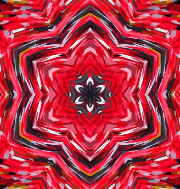 Soyut kaleydoskop arkaplanı. Çoklu renkli kaleydoskop dokusu.