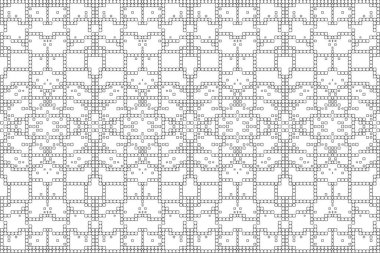 Soyut arkaplan. Monokrom dokusu. Beyaz arkaplanda siyah beyaz çizgiler.
