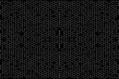 Soyut arkaplan. Monokrom dokusu. Beyaz arkaplanda siyah beyaz çizgiler.