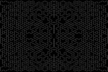 Soyut arkaplan. Monokrom dokusu. Beyaz arkaplanda siyah beyaz çizgiler.