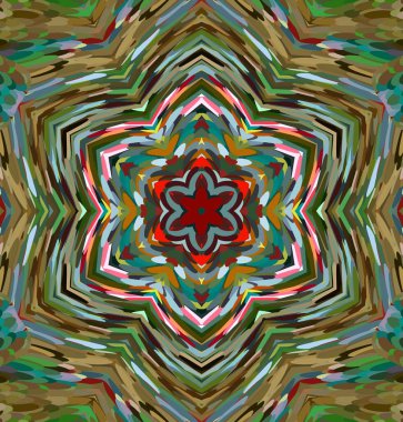 Soyut kaleydoskop arkaplanı. Çoklu renkli kaleydoskop dokusu.