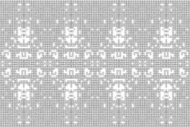 Soyut arkaplan. Monokrom dokusu. Beyaz arkaplanda siyah beyaz çizgiler.