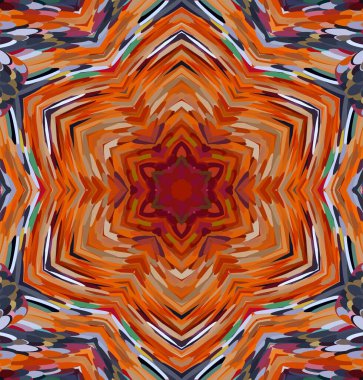 Soyut kaleydoskop arkaplanı. Çoklu renkli kaleydoskop dokusu.