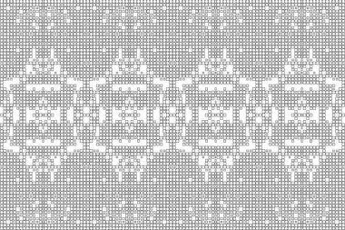 Soyut arkaplan. Monokrom dokusu. Beyaz arkaplanda siyah beyaz çizgiler.