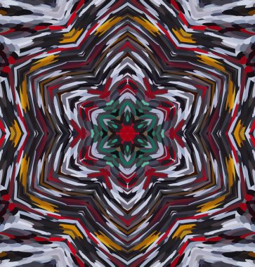 Soyut kaleydoskop arkaplanı. Çoklu renkli kaleydoskop dokusu.