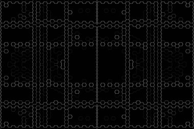 Soyut arkaplan. Monokrom dokusu. Beyaz arkaplanda siyah beyaz çizgiler.