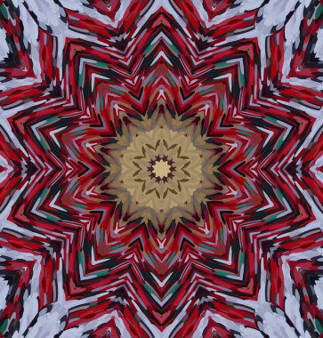 Soyut kaleydoskop arkaplanı. Çoklu renkli kaleydoskop dokusu.