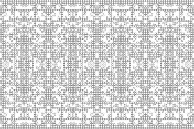 Soyut arkaplan. Monokrom dokusu. Beyaz arkaplanda siyah beyaz çizgiler.