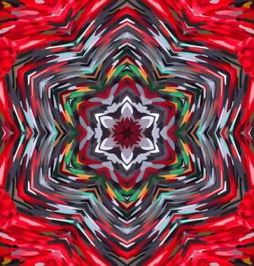 Soyut kaleydoskop arkaplanı. Çoklu renkli kaleydoskop dokusu.