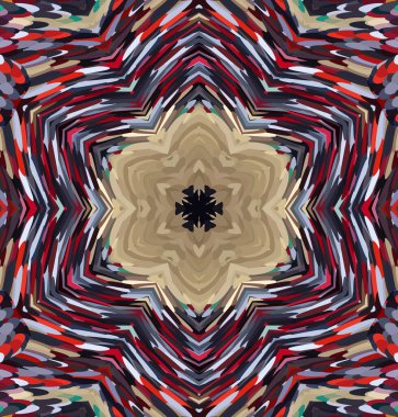 Soyut kaleydoskop arkaplanı. Çoklu renkli kaleydoskop dokusu.