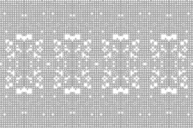 Soyut arkaplan. Monokrom dokusu. Beyaz arkaplanda siyah beyaz çizgiler.