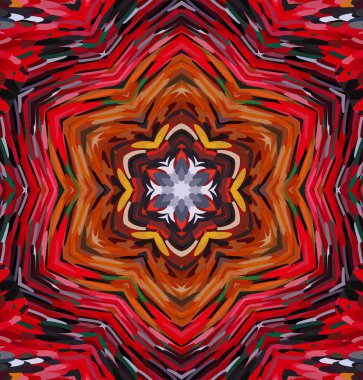 Soyut kaleydoskop arkaplanı. Çoklu renkli kaleydoskop dokusu.